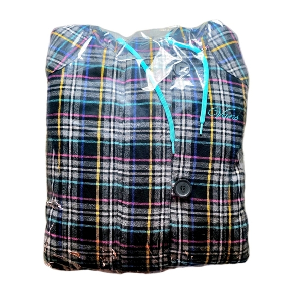 Vans Multicolor Plaid Outdoor Winter Ski Jacket with Faux Fur Hood Size JXL - Picture 8 of 8